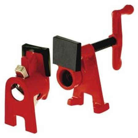 BESSEY Bessey PC34-2 0.75 in. Traditional Style Pipe Clamp; Black PC34-2